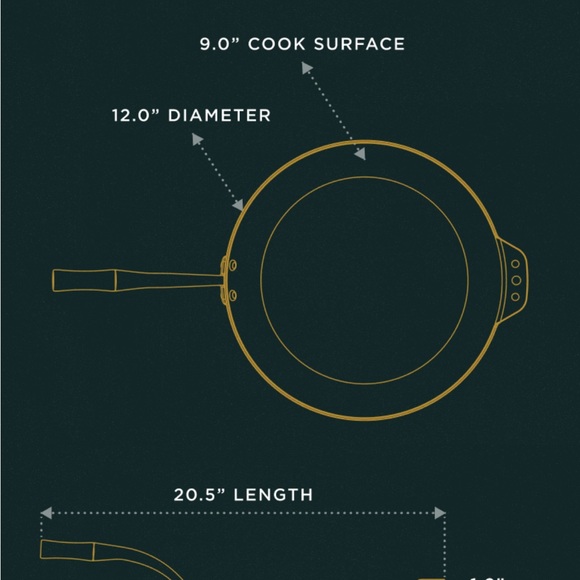 Smithey Farmhouse Skillet - Picture 7 of 8